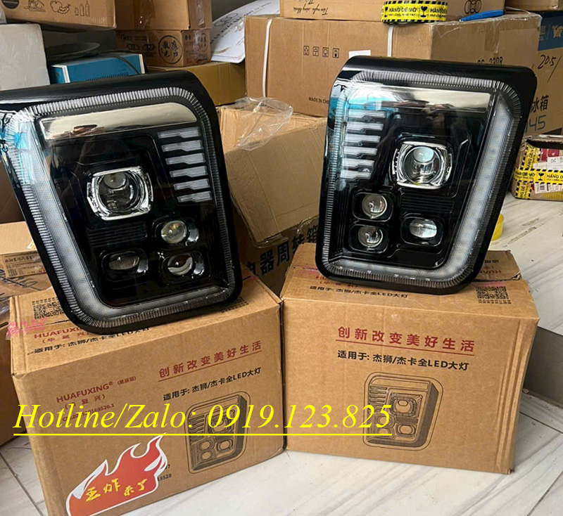 Đèn pha Led xe Hongyan Iveco
